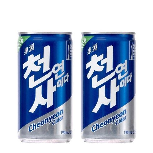 상품 이미지: 천연사이다, 190ml, 30개