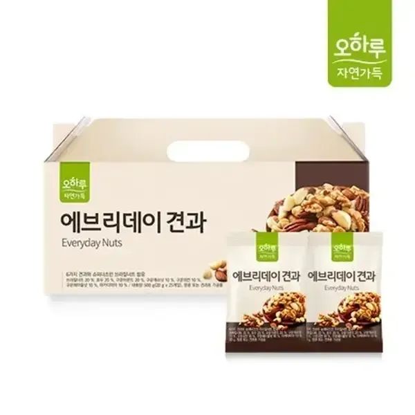 상품 이미지: 오하루 자연가득 에브리데이 견과 2박스 50봉)
