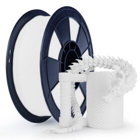 상품 이미지: 고급형 PLA 필라멘트 스노우화이트_1KG_1.75mm