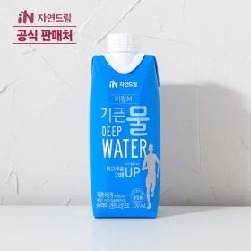 상품 이미지: 자연드림 리필엠 종이팩 해양심층수 기픈물 330ml 18입