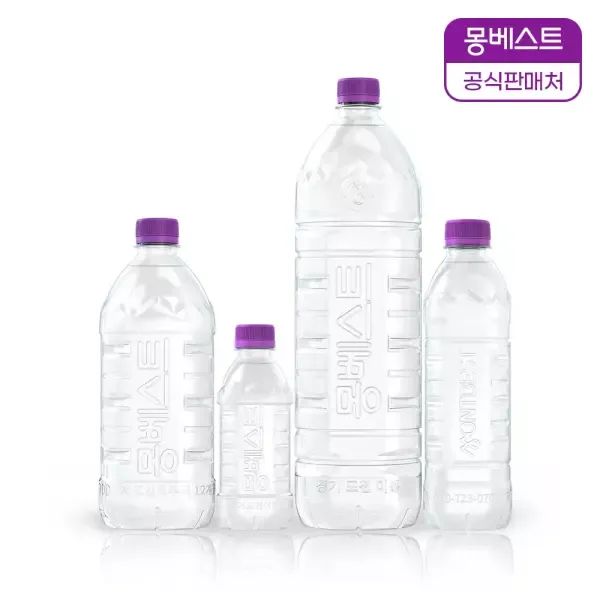 상품 이미지: 몽베스트 무라벨 생수 2L/1L/500ml/330ml
