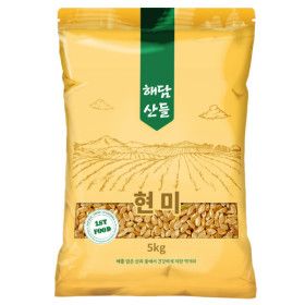 상품 이미지: 국산 현미 5kg l 현미쌀 잡곡 l 지퍼팩 포장