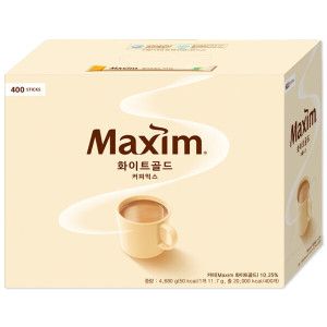 상품 이미지: 맥심 화이트골드 커피믹스 400T :