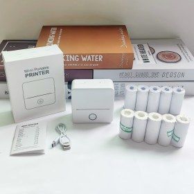 상품 이미지: 휴대용 열전사 프린터 X6 다기능 미니 프린터 무선 연결로 워크시트 라벨 사진 텍스트 가능