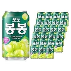 상품 이미지: 해태htb 포도봉봉, 340ml, 24개