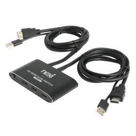 상품 이미지: 넥시 4K 2 : 1 HDMI KVM 스위치 케이블일체형 NX-7502KVM-4K NX1281 WINIT