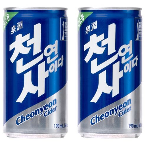 상품 이미지: 천연사이다, 190ml, 30개