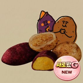상품 이미지: 감자밭 감자빵+고구마빵 반반세트 (5+4)