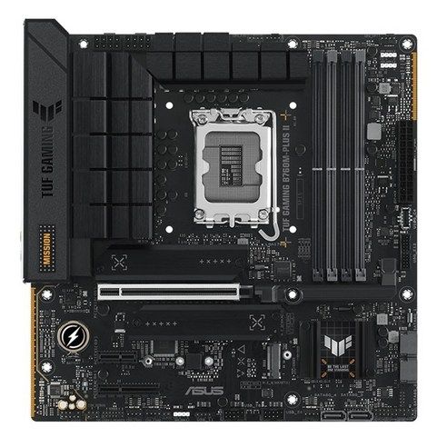 상품 이미지: ASUS TUF GAMING B760M-PLUS II STCOM 에이수스 컴퓨터 PC 게이밍 메인보드 인텔 13세대 랩터레이크 12세대 엘더레이크 CPU추천
