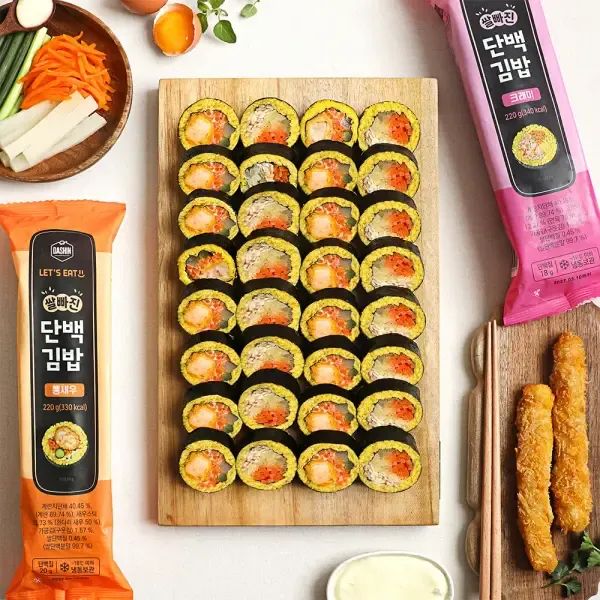 상품 이미지: [다신샵] 저당 쌀빠진 단백김밥&곤약현미김밥 5종 골라담기 / 통새우 크래미