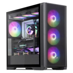 상품 이미지: 다크플래쉬 DF4100 MESH ARGB BTF (블랙)