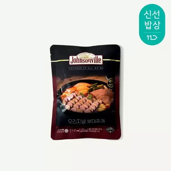 상품 이미지: 뉴! 쟌슨빌 오리지널 부대찌개 500g 4팩