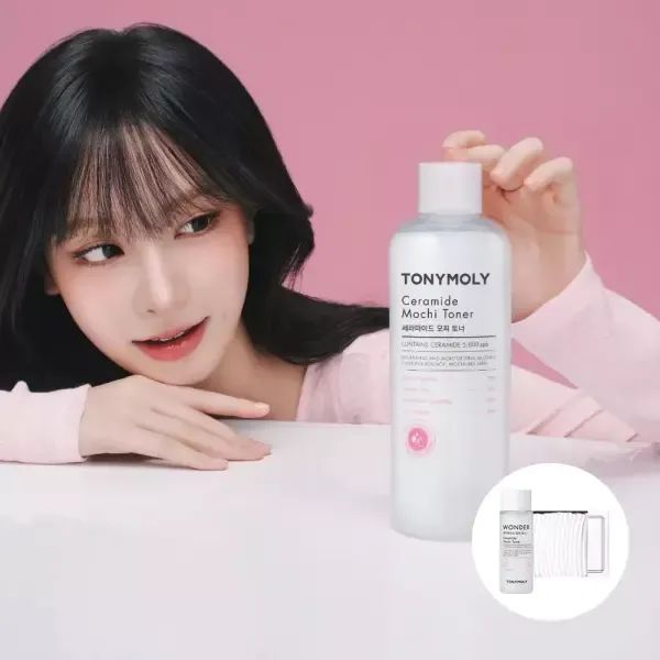 상품 이미지: 세라마이드 모찌 토너 500ml(+토너50ml, 화장솜)