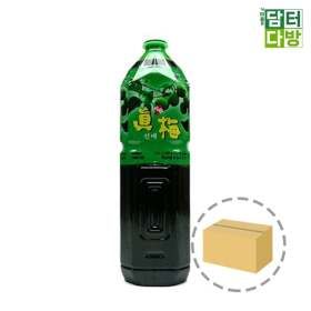 상품 이미지: (무배) 청솔 진매 1.5L 1BOX (6개입) 청솔 매실원액 청솔진매 매실베이스 매실에이드 매실주스 음료베이스