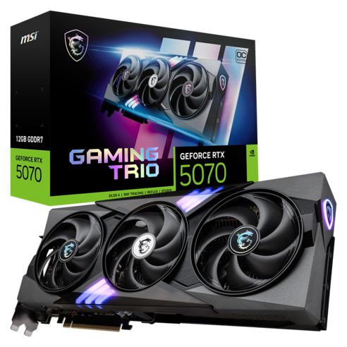 상품 이미지: MSI 지포스 RTX 5070 게이밍 트리오 OC D7 12GB 트라이프로져4