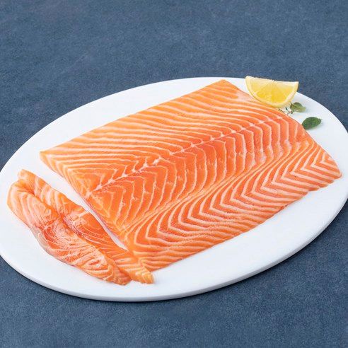 상품 이미지: 모위 프리미엄 생연어 횟감용 (냉장), 1개, 1kg