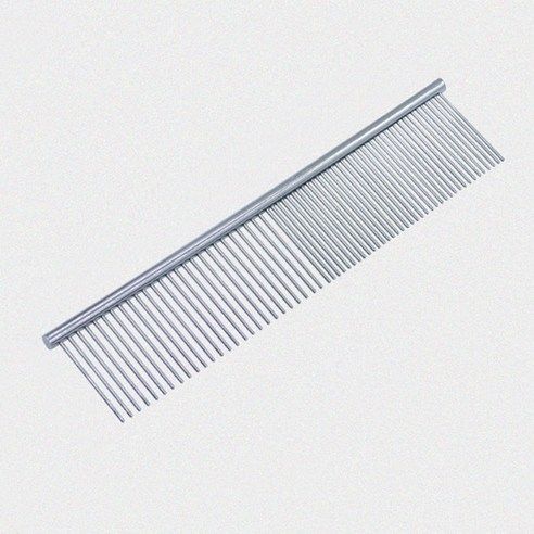 상품 이미지: 딩동펫 반려동물 스테인레스 콤브 브러쉬 중형