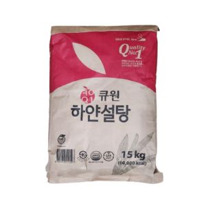 상품 이미지: 큐원 하얀설탕 15kg 업소용/대용량