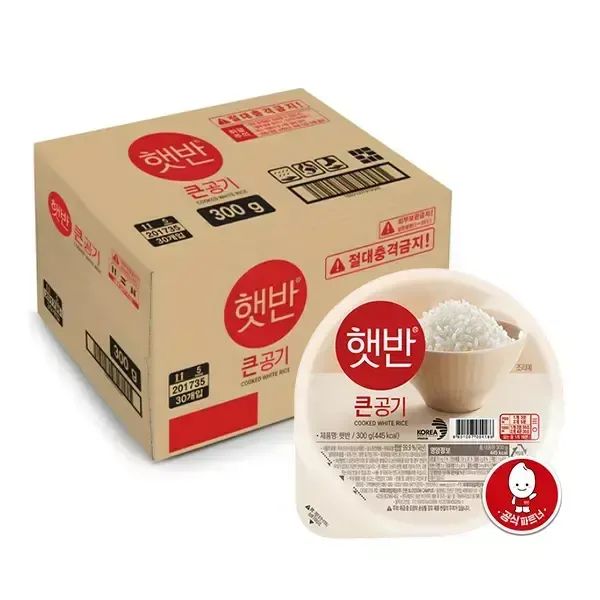 상품 이미지: CJ 햇반 큰공기 300g, 30입, 1개