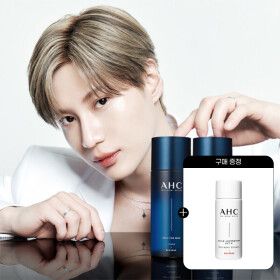상품 이미지: AHC 온리포맨 2종세트 블루 (토너 150ml+로션 150ml) +(증정)프로샷 에센스 20ml 1개