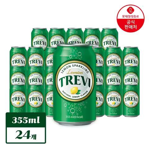 상품 이미지: 트레비 탄산수 355ml x 24개 2종