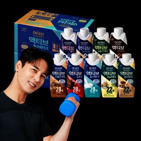 상품 이미지: 하이뮨 프로틴 밸런스 액티브 2박스 총 36입(밀크쉐이크 zero 외 7종)