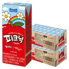 상품 이미지: 매일유업 피크닉 사과, 200ml, 48개