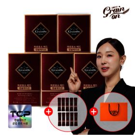 상품 이미지: 그레인온 파로효소 레드 캡슐레이션(1.8gx30포)x5개 + 추가 10포 + 쇼핑백