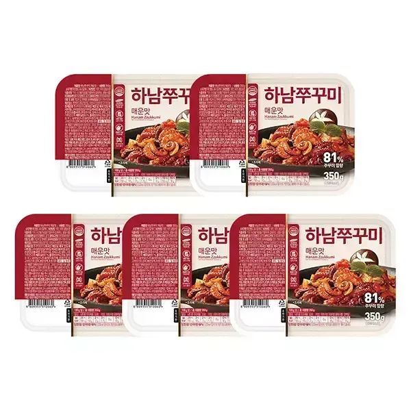 상품 이미지: 하남쭈꾸미 매운맛, 350g, 5개
