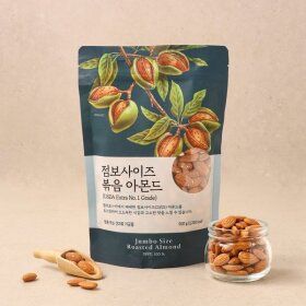 상품 이미지: 미국산 점보사이즈 볶음아몬드 500g