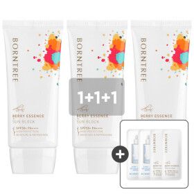 상품 이미지: 1+1+1 눈시림 백탁 끈적임없는/베리에센스 선크림50ml SPF50+PA++++ 샘플증정