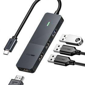 상품 이미지: USB C타입 4in1 멀티허브 (4/7/8/12포트)