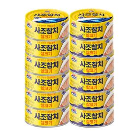 상품 이미지: 사조 살코기참치 12입(100gx6+85gx6)