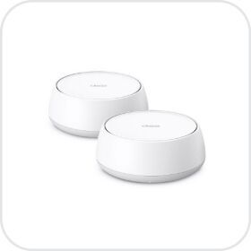 상품 이미지: 티피링크 Deco BE25 2팩  2.5G Wi-Fi 7 메시 와이파이 3600Mbps 기가비트 BE3600 유무선 인터넷 공유기 증
