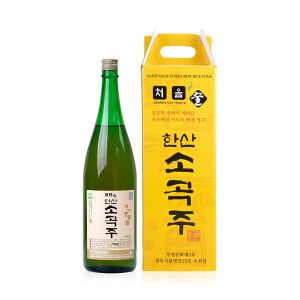 상품 이미지: 식품명인 한산 소곡주 멸균주 1.8L 18%