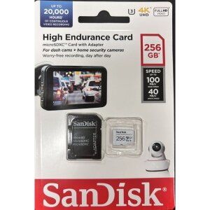 상품 이미지: 샌디스크 MicroSD HIGH 256GB(블랙박스용)