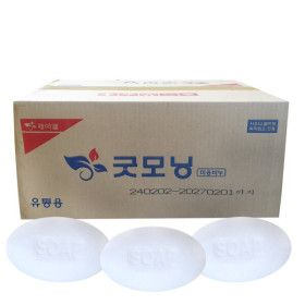 상품 이미지: 대용량 굿모닝 비누 120g 80개입 1박스 업소용 사우나 호텔용