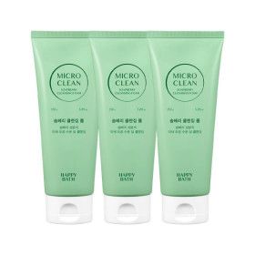 상품 이미지: 해피바스 마이크로미셀라 솝베리 모이스춰 클렌징 폼150g 3개