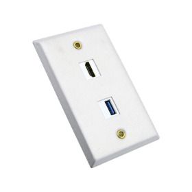 상품 이미지: Coms 월 플레이트 NB772/HDMI 1Port/USB 3.0 1Port