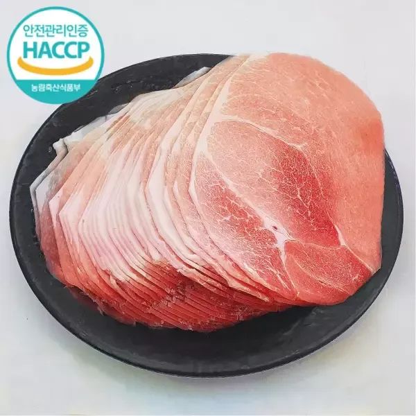 상품 이미지: [디에스미트] 국내산 돼지고기 한돈 뒷다리살 불고기용 5kg 대용량 업소용 우시산한돈 냉동