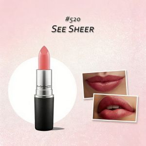 상품 이미지: 맥 립스틱 - 520 씨쉬어 (See Sheer) 3g 매트 레트로 립 파우더 키스