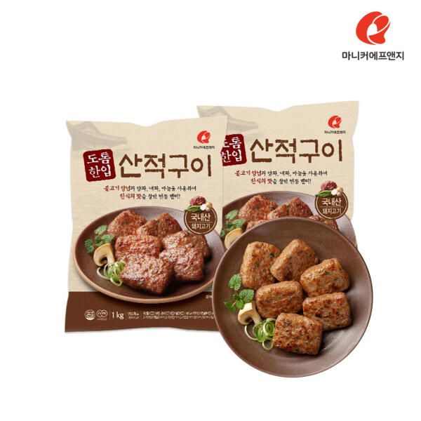 상품 이미지: 마니커에프앤지 도톰한입산적구이 1kg(2봉)