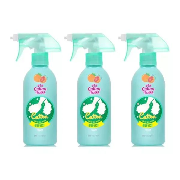 상품 이미지: 온더바디 발을씻자 코튼풋샴푸 자몽, 385ml, 3개