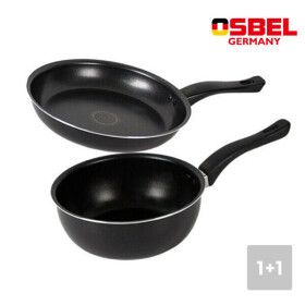 상품 이미지: 오스벨 후라이팬 궁중팬 세트 팬20+궁중20cm 정가 35000원/국내생산 독일 브랜드