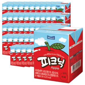 상품 이미지: 피크닉 사과 200ml 48개