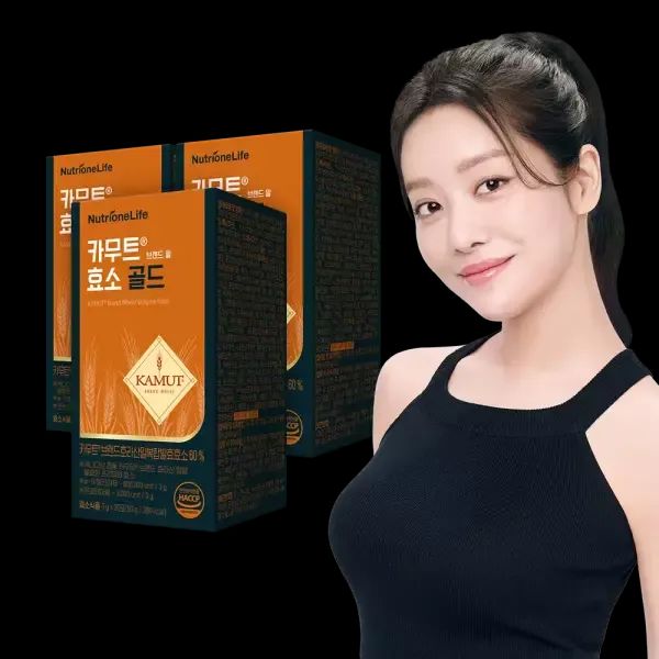 상품 이미지: 뉴트리원 차주영 카무트 효소 골드 3박스(3개월분) 캐나다산 카무트 이탈리아산
