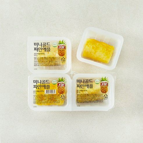 상품 이미지: 에스앤더블유 미니 골드 파인애플, 50g, 4개