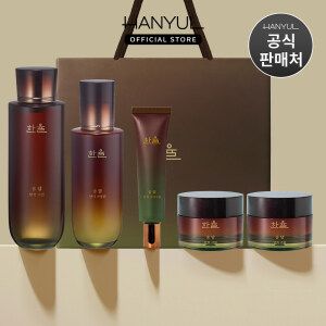 상품 이미지: 내일도착한율 송담 탄력 기초 5종세트(스킨+에멀전+아이크림+크림2개+쇼핑백)