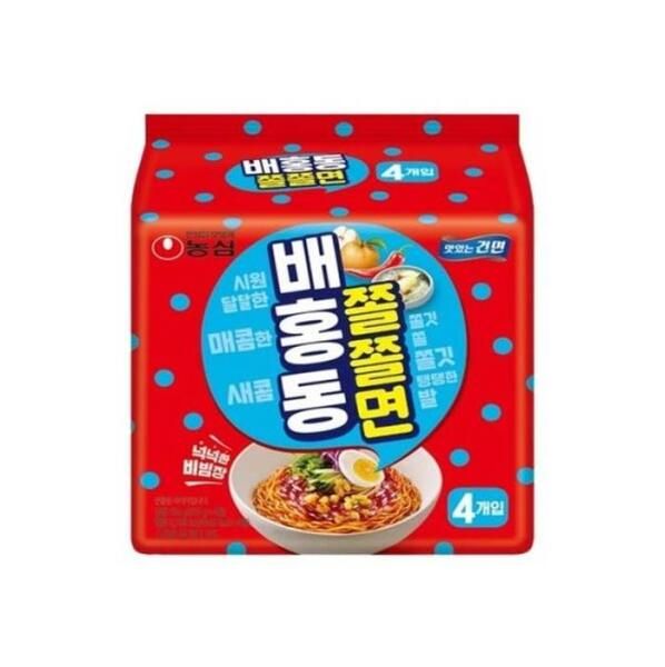 상품 이미지: 농심 배홍동 쫄쫄면 129g 16개