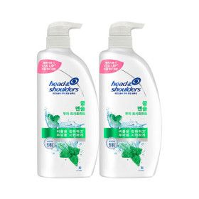 상품 이미지: 헤드앤숄더 쿨 멘솔 트리트먼트 850ml 2개